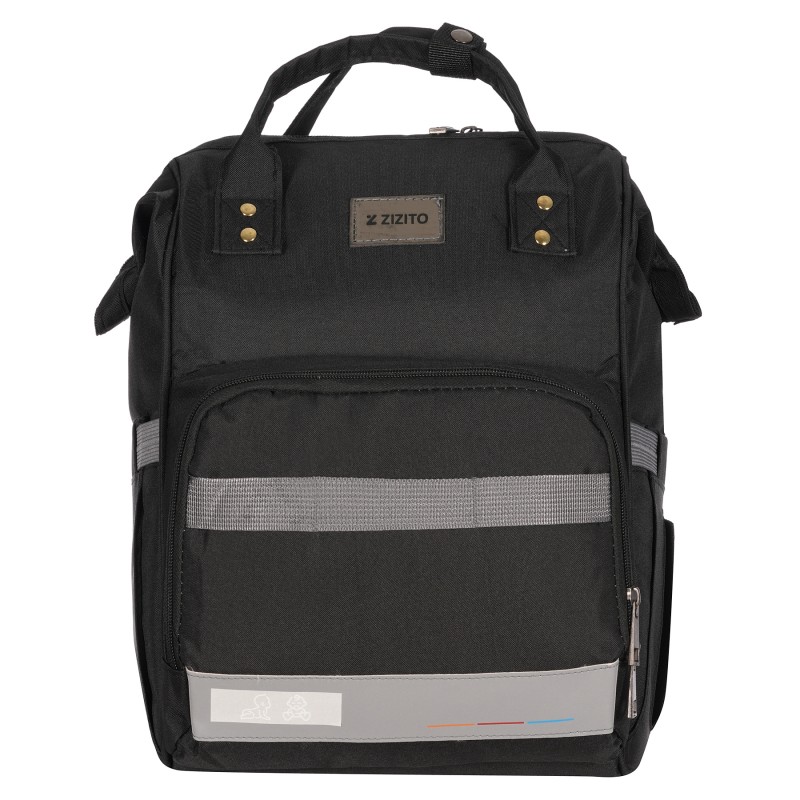 ZIZITO θερμική τσάντα καροτσιού / σακίδιο πλάτης - Μαύρο