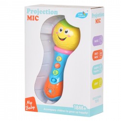 Microfon pentru copii cu muzica si lumini GOT 40434 3