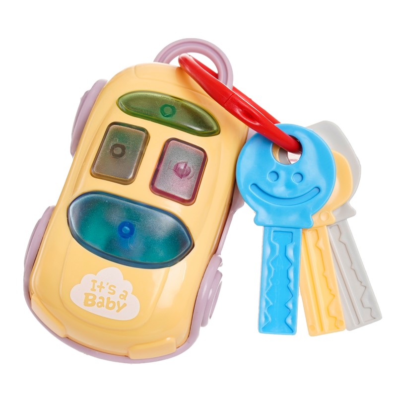 Auto igračka za bebe i ključevi sa muzikom i svetlima GOT