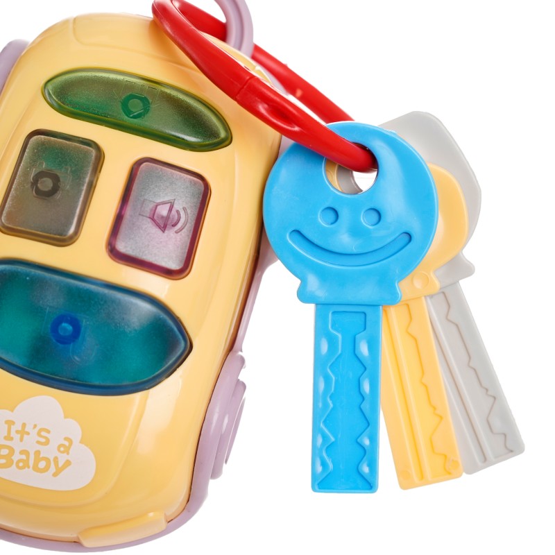 Baby toy car and keys with music and lights GOT