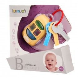 Auto igračka za bebe i ključevi sa muzikom i svetlima GOT 40448 3