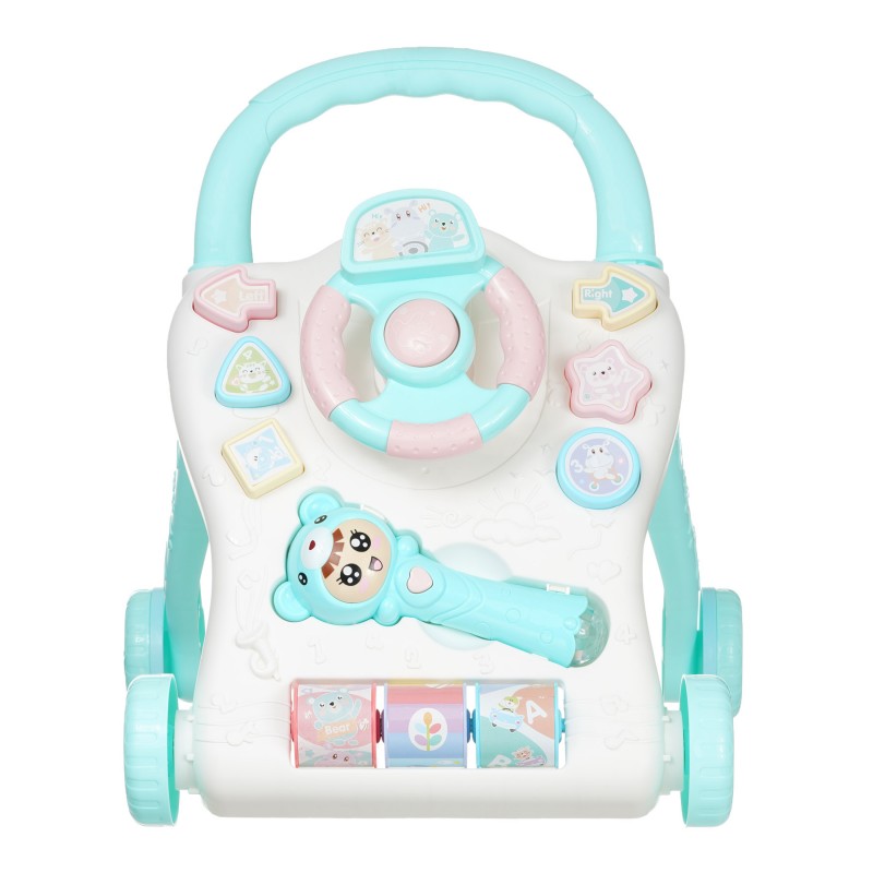 Baby steering wheel walker - Turquoise