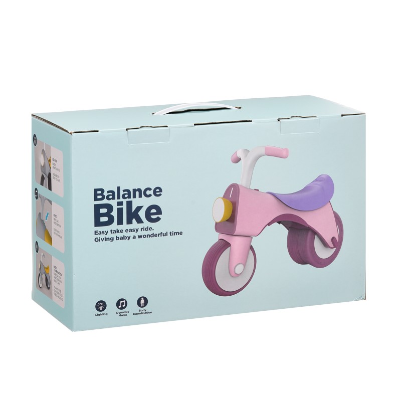 Детски велосипед за рамнотежа со две тркала, со звук и светлина SNG