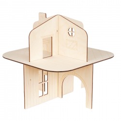 Wooden play house Mamatoyz 40560 2