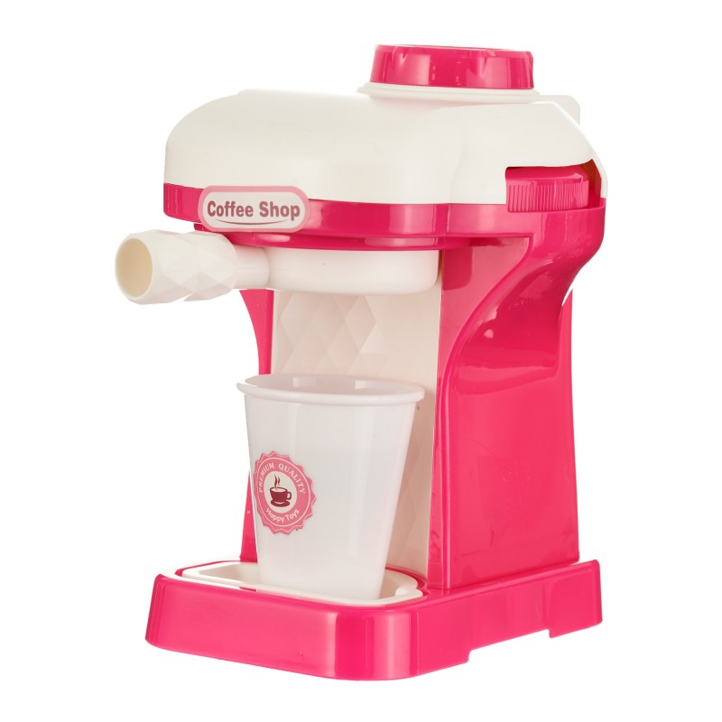 Children's coffee shop with cash register and light, pink GOT