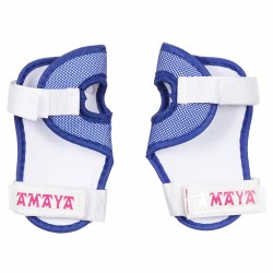 Children's set of protectors for knees, elbows and wrists, size S in blue or pink Amaya 40749 3