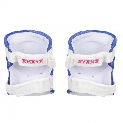 Children's set of protectors for knees, elbows and wrists, size S in blue or pink Amaya 40751 5
