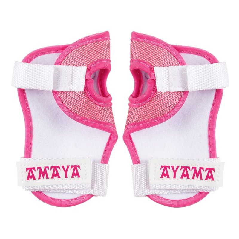 Παιδικό σετ προστατευτικών για γόνατα, αγκώνες και καρπούς, μέγεθος S, μπλε ή ροζ Amaya