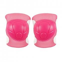 Παιδικό σετ προστατευτικών για γόνατα, αγκώνες και καρπούς, μέγεθος S, μπλε ή ροζ Amaya 40758 4
