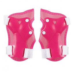 Παιδικό σετ προστατευτικών για γόνατα, αγκώνες και καρπούς, μέγεθος S, μπλε ή ροζ Amaya 40764 2