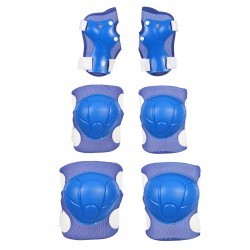 Set de protecții pentru genunchi, coate si incheieturi, pentru copii, marimea S, albastru sau roz Amaya 40765 