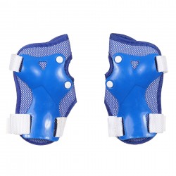 Детски комплет заштитници за колена, лактите и зглобовите, големина S во сина или розова боја Amaya 40766 2