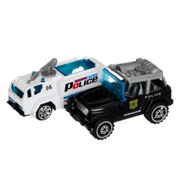 Children's gas station with 2 cars, blue GOT 40870 3