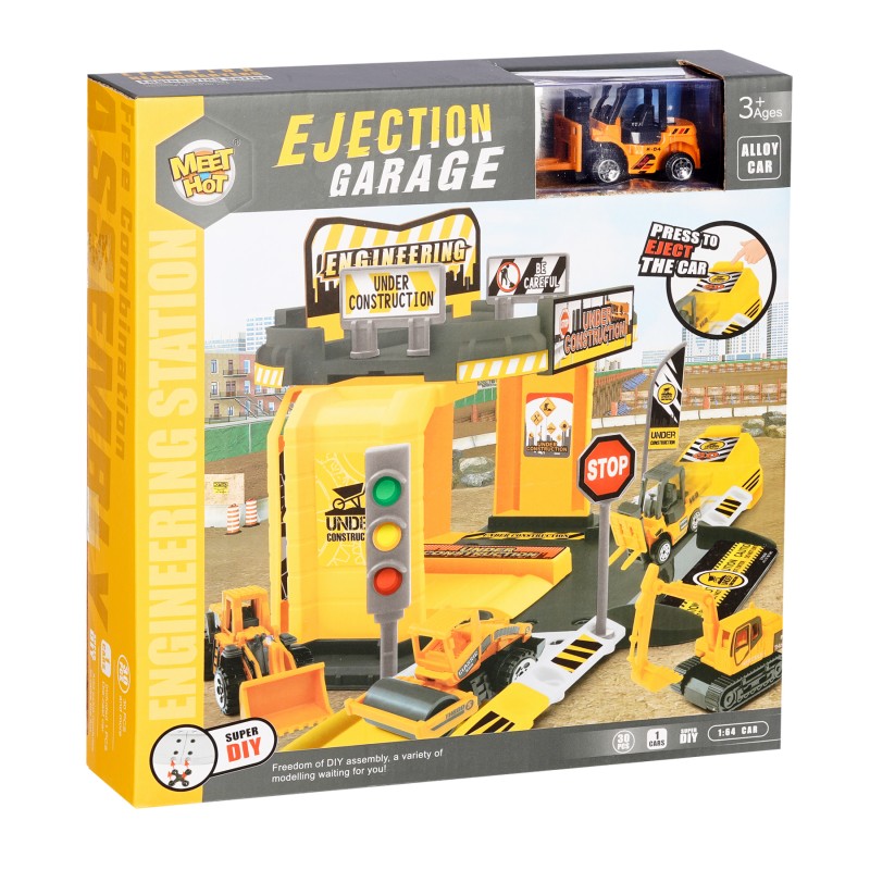 Game set - Construction station by car GOT