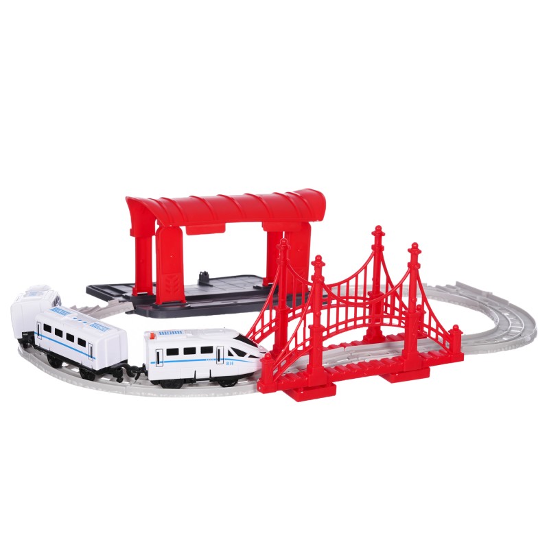 Train set with rails and accessories GOT
