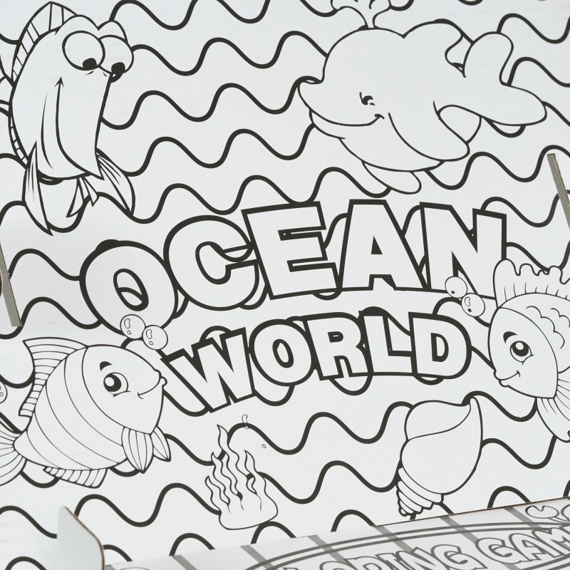 House "sea world" for assembly and coloring GOT
