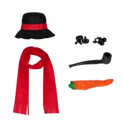 Snowman accessories set with bombe GT 41258 