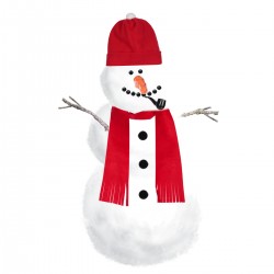 Snowman accessories set, red GT 41265 2
