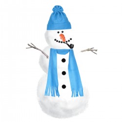 Snowman accessories set, blue GT 41273 2