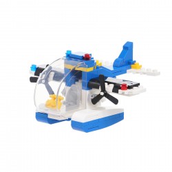 Police helicopter builder with 112 parts Banbao 41301 3