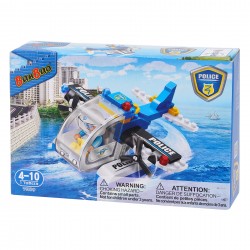 Police helicopter builder with 112 parts Banbao 41303 5