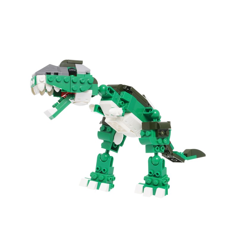 Комплет за изградба на зелен диносаурус од 139 парчиња Banbao