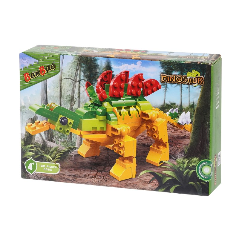 Constructor Stegosaurus with 134 parts Banbao
