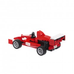 Constructor „Masina de curse F1 rosie” cu 102 de piese Banbao 41331 4
