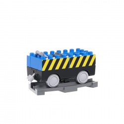 Constructor electric train with 86 parts Banbao 41350 6