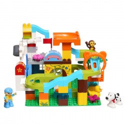 3-in-1 color maze builder with 110 parts Banbao 41354 4