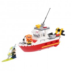295-teiliger Feuerwehrbootbauer Banbao 41367 