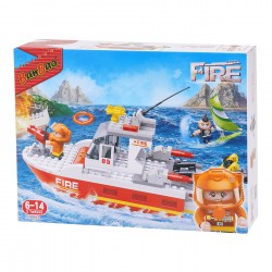 295-teiliger Feuerwehrbootbauer Banbao 41375 8