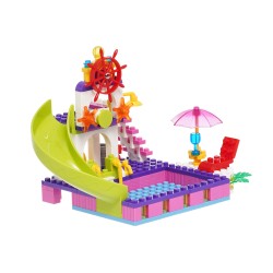Constructor "Water Park" with 205 parts Banbao 41378 3