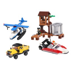 Rescue mission construction set with 561 parts Banbao 41389 