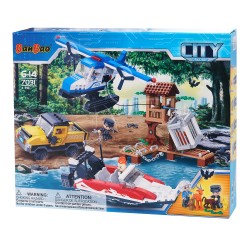 Rescue mission construction set with 561 parts Banbao 41403 16