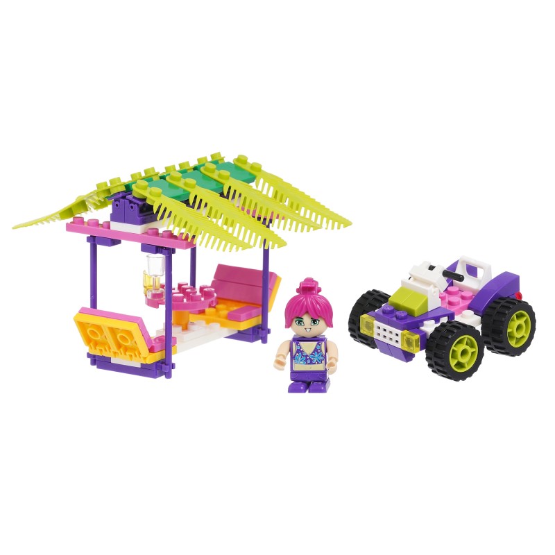Trendy beach constructor with 108 parts Banbao