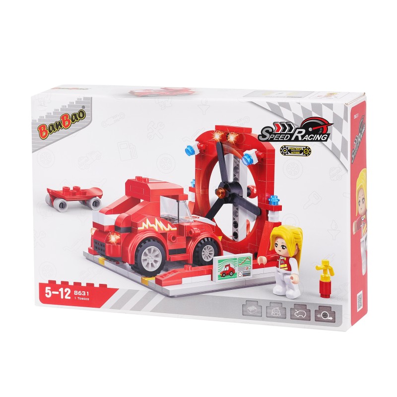 Constructor Speed Racing, with 231 parts Banbao