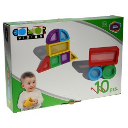 Constructor color shapes 10 parts Game Movil 41520 13