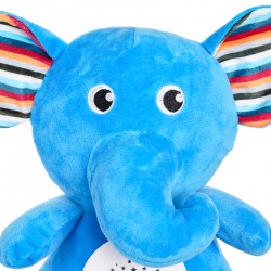 Soothing plush elephant with projection night lamp GOT 41645 3