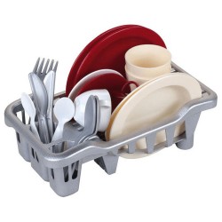 Theo Klein 9008 cutlery basket I Supplement for play kitchens including cutlery, crockery and coffee set I Fits many Miele and Bosch children's kitchens I toys for children from 2 years Theo Klein 41655 
