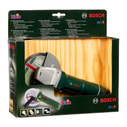 Theo Klein 8426 Angle Grinder I Battery-powered light and sound effects I Rotating disc I Dimensions: 25 cm x 8 cm x 17 cm I Toy for children aged 3 years and up BOSCH 41662 5