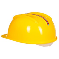 Theo Klein 8127 Bosch Safety Helmet I Toy helmet in the style of a worker's hard hat I Adjustable size I Dimensions: 25.8 cm x 19.5 cm x 11 cm I Toy for children aged 3 years and up BOSCH 41676 2