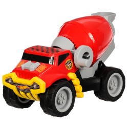 Theo Klein 2441 Hot Wheels concrete mixer | Concrete mixer scale 1:24 | With rotating drum | Dimensions: 23 cm x 11 cm x 14.5 cm | Toy for children above 3 years old Hot Wheels 41707 