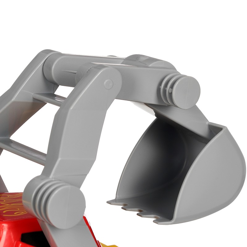 Theo Klein 2440 Hot Wheels Backhoe | High-quality excavator with a 1:24 scale| Shovel with robust joints | Dimensions: 22.5 cm x 11.5 cm x 12.5 cm | Toy for children aged 3 and over Hot Wheels