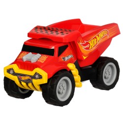 Theo Klein 2438 Hot Wheels Tipper | High-quality dump truck with a 1:24 scale | Construction site vehicle with wide tires | Dimensions: 22 cm x 11 cm x 12 cm | Toy for children aged 3 years and older. Hot Wheels 41734 