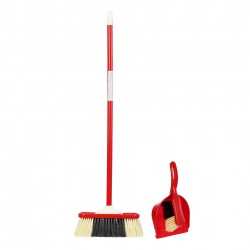 Theo Klein 6330 Pure Fresh Classic broom set I Incl. Children's broom, hand brush and dustpan I Dimensions: 19 cm x 7 cm x 61.5 cm I Toys for children aged 3 and over Klein 41759 