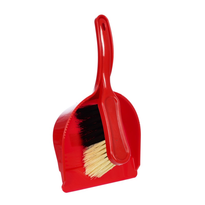 Theo Klein 6330 Pure Fresh Classic broom set I Incl. Children's broom, hand brush and dustpan I Dimensions: 19 cm x 7 cm x 61.5 cm I Toys for children aged 3 and over Klein
