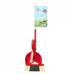Theo Klein 6330 Pure Fresh Classic broom set I Incl. Children's broom, hand brush and dustpan I Dimensions: 19 cm x 7 cm x 61.5 cm I Toys for children aged 3 and over Klein 41762 4