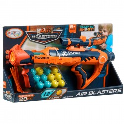 Children's air blaster with 12 balls King Sport 41796 7