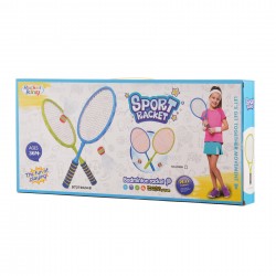 Set Tennis- und Badmintonschläger, 49 cm KY 41816 3